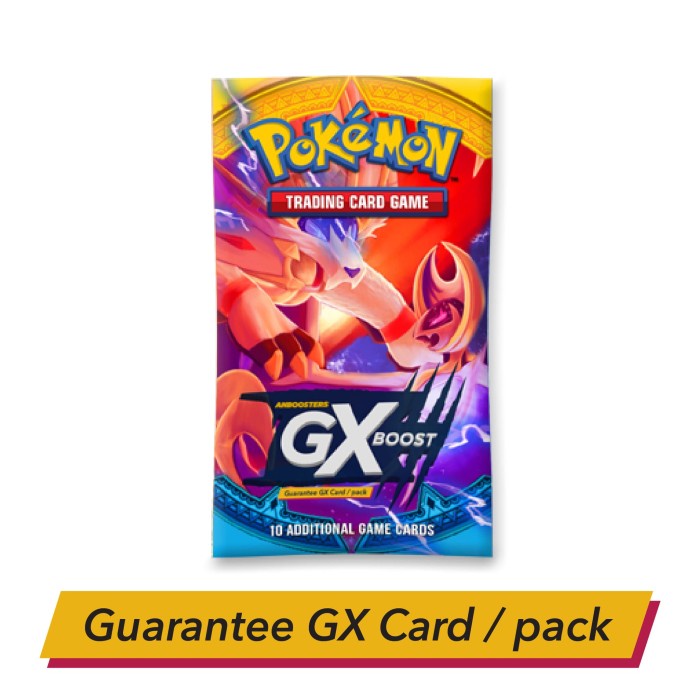 Kartu Kartu Pokemon Card Gx Boost Booster Pack Original