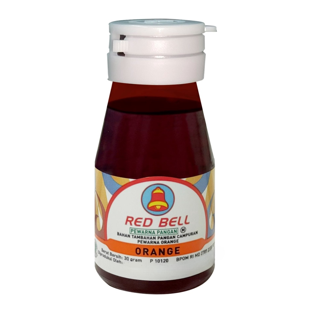 

Red Bell Pewarna Cair Orange 30 gr