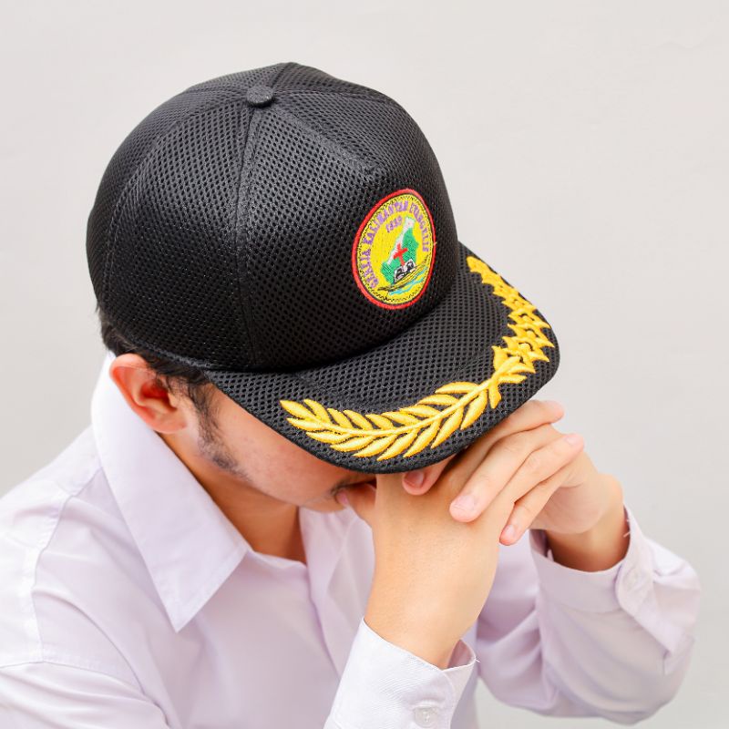 Gereja Kalimantan Evangelis/GKE - Topi Bordir - Double Mesh - Jos Miracle Bandung - Miracle - JMB