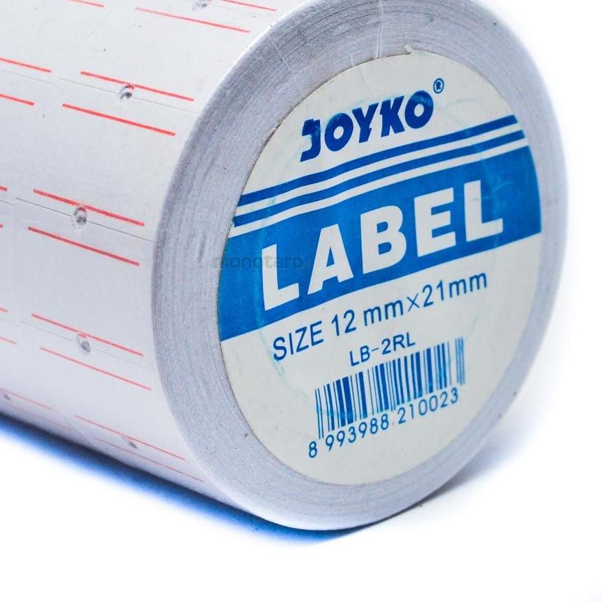 

☛☛ COD JOYKO Lebel gun/tembak Kertas stiker Isi ulang/refil Label Harga 8 Digits 1 Baris