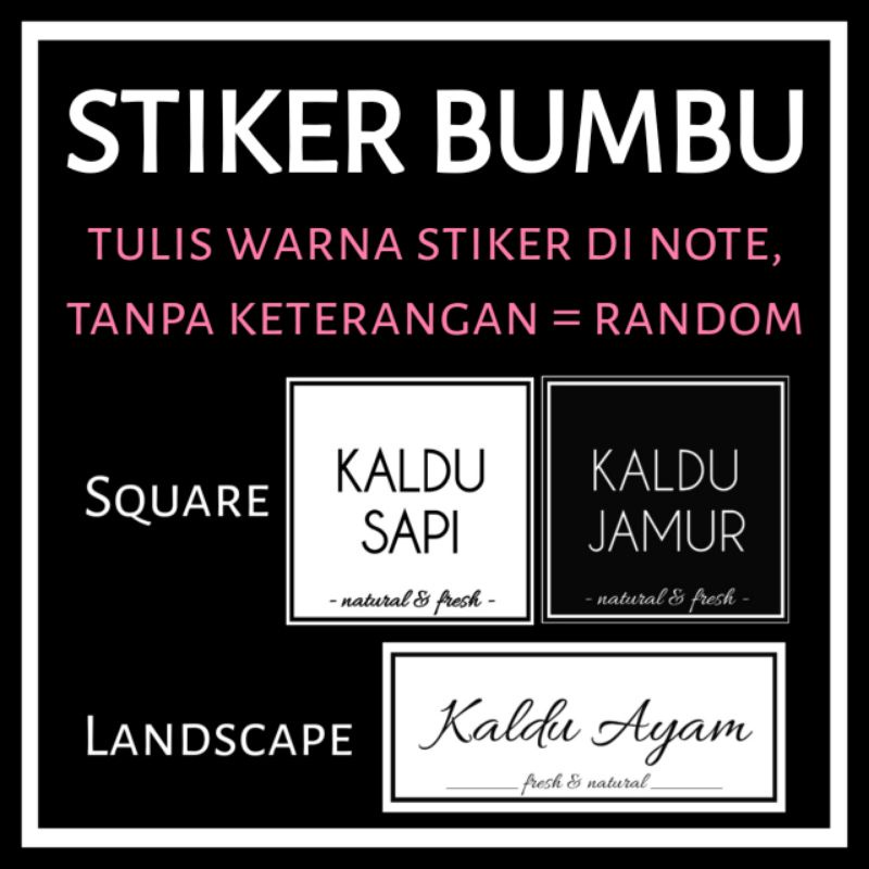200ml • TOPLES BUMBU DAPUR FREE SENDOK &amp; STIKER