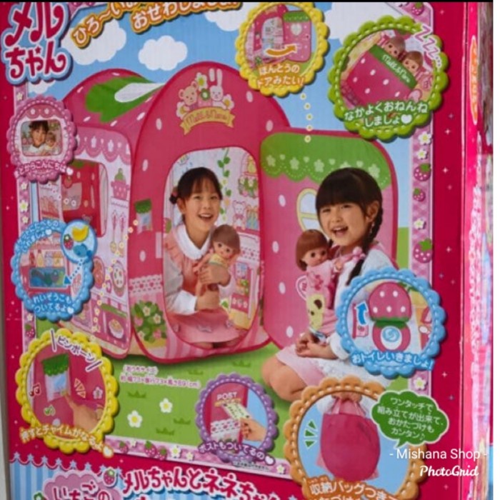Mainan Rumah Tenda Anak Mell Chan Big House Mellchan Doll #Original