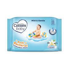 Tisu Basah Wipes Cussons baby Beli 1 Dapat 3 Buy 1 Get 3 (3x45 lembar)