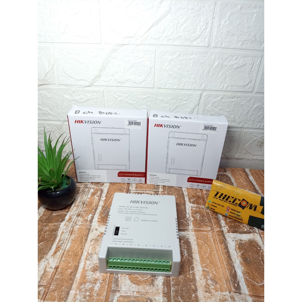 POWER SUPPLY CCTV HIKVISION 8 CHANNEL DS-2FA1205-C8 HIKVISION POWER SUPPLY