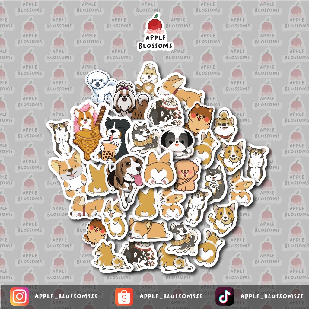 

Dogs sticker / beli 4 promo 50 ribu (blh mix) / BACA DESKRIPSI