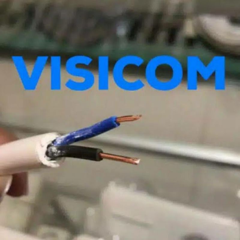 kabel NYM VISICOM 2X1.5/kabel kawat nym visicom 2x1.5 TEMBAGA MURNI SNI