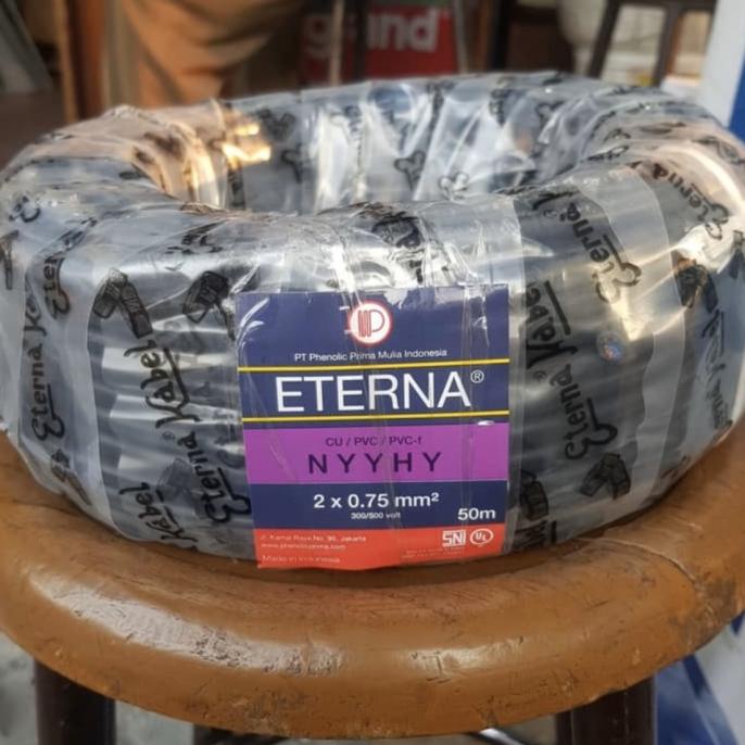 KABEL ETERNA NYYHY 2x0.75 2x0,75 2 x 0,75 2 x 0.75 ETERNA 50M 50 METER Non COD