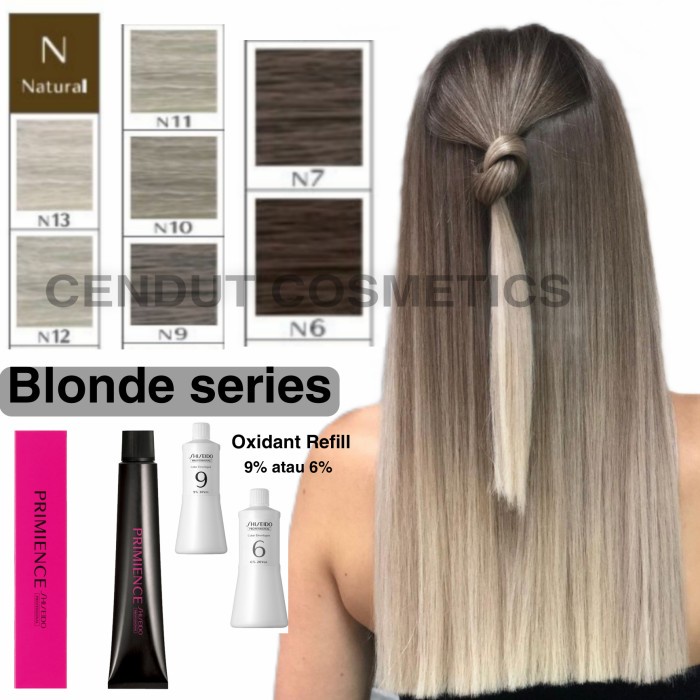 SHISEIDO PRIMIENCE HAIR COLOR BLONDE SERIES, CAT SHISEIDO