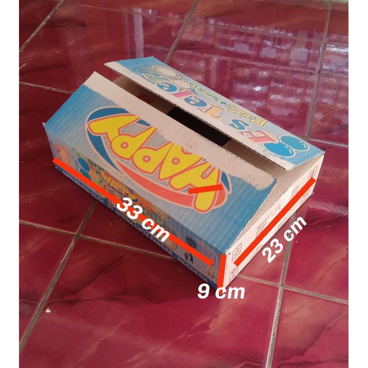 

1 pcs kardus bekas kemasan ale ale dan sejenisnya