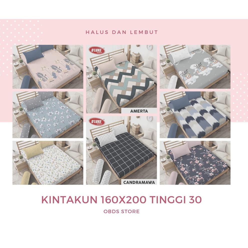 SPREI KINTAKUN TINGGI 30 UKURAN 160X200 TINGGI 30 / 160X200X30 ▫ GHA.22De22ᴺ
