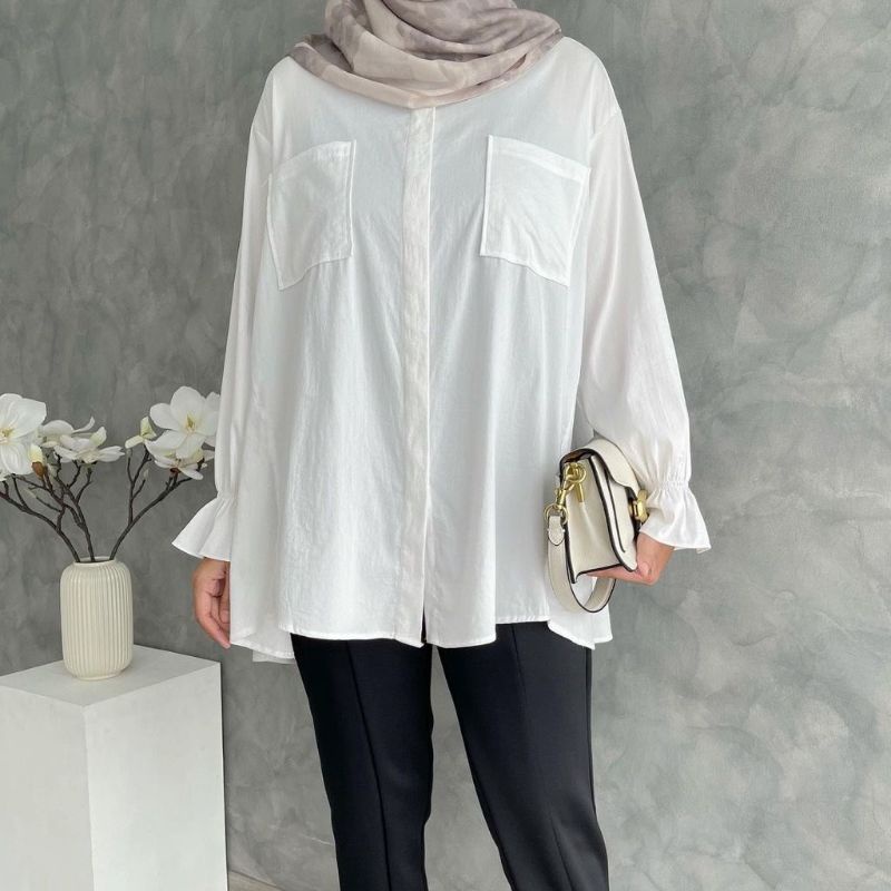 BLOUSE KATUN RAYON - AVO BLOUSE RAYON OVERSIZE