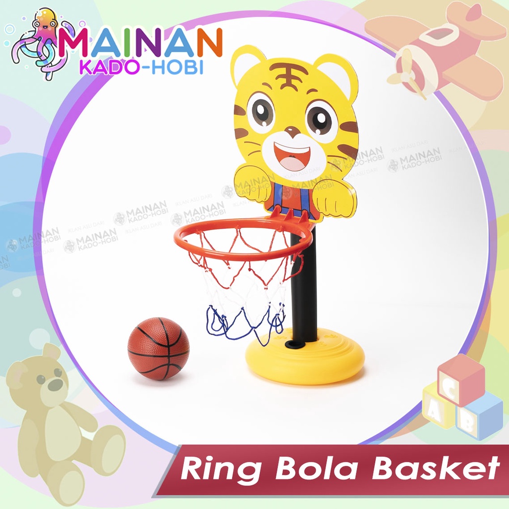 MAINAN ANAK RING BOLA BASKETBALL