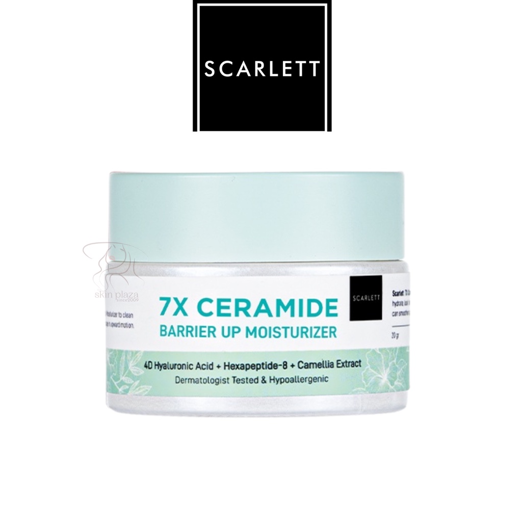 Scarlett Whitening 7X Ceramide Moisturizer 20gr