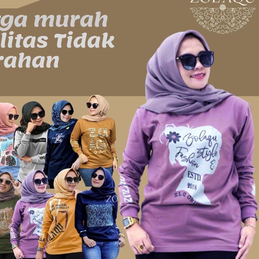 READY ✅ZOLAQU PREMIUM kaos baju atasan zolaqu terbaru 2022 kaos baju atasan zolaqu jolaqu zolaku sen