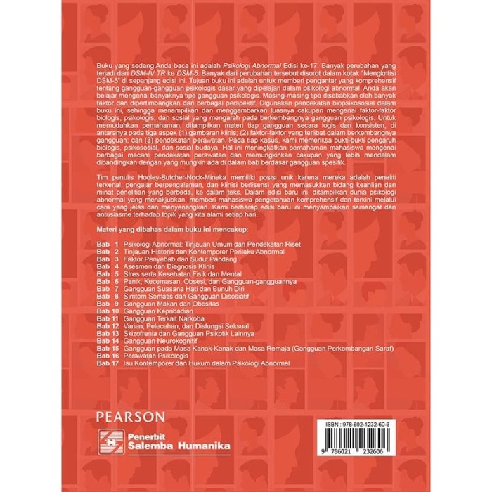 Diskon Spesial Psikologi Abnormal Edisi 17/Hooley-Et Al Termurah