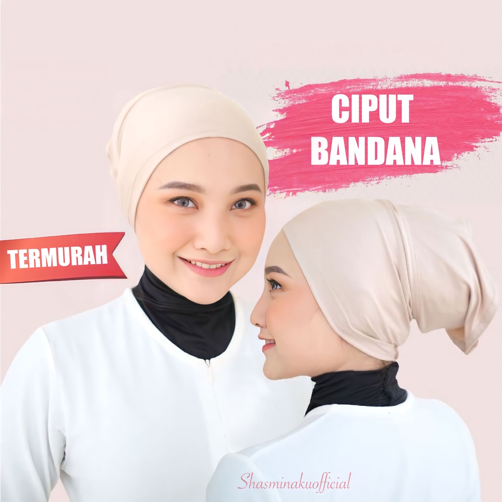 Ciput Inner Bandana Jersey Premium Spandex Dalaman Hijab