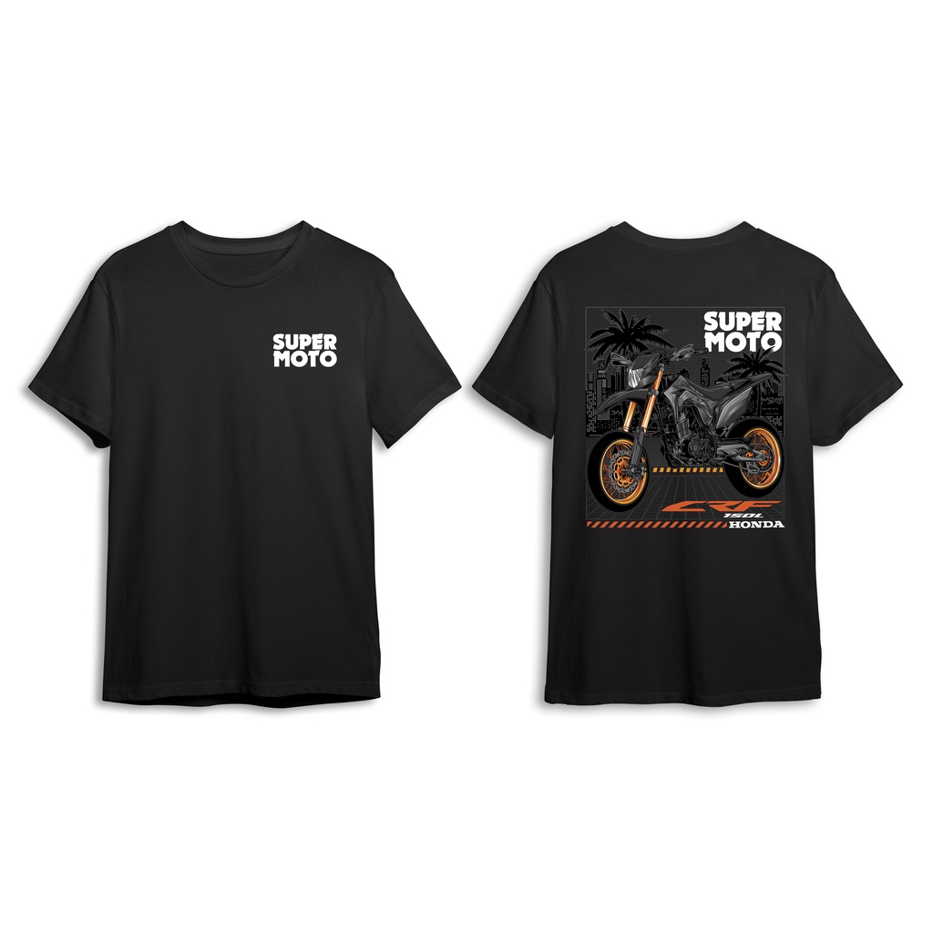 KAOS HONDA CRF 150L URBAN SERIES BAJU MOTOR CRF150L PRIA WANITA
