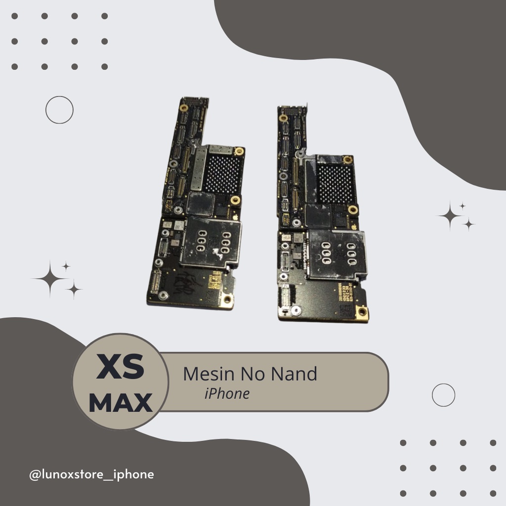 Mesin No Nand iPhone XS Max