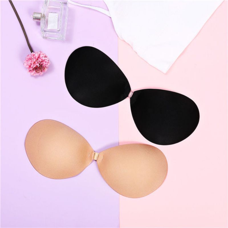 FINETOO FT47 Push Up Angel BRA Tempel Silicon Seamless Tanpa Kawat BH Pakaian Dalam Wanita