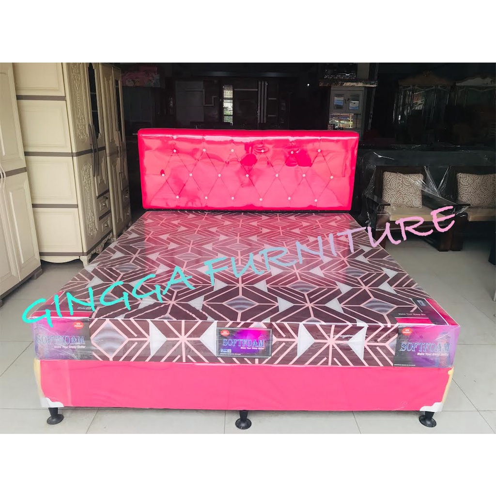 D3W! SET KAMAR MINIMALIS SET DIVAN DAN KASUR BED DIVAN SET