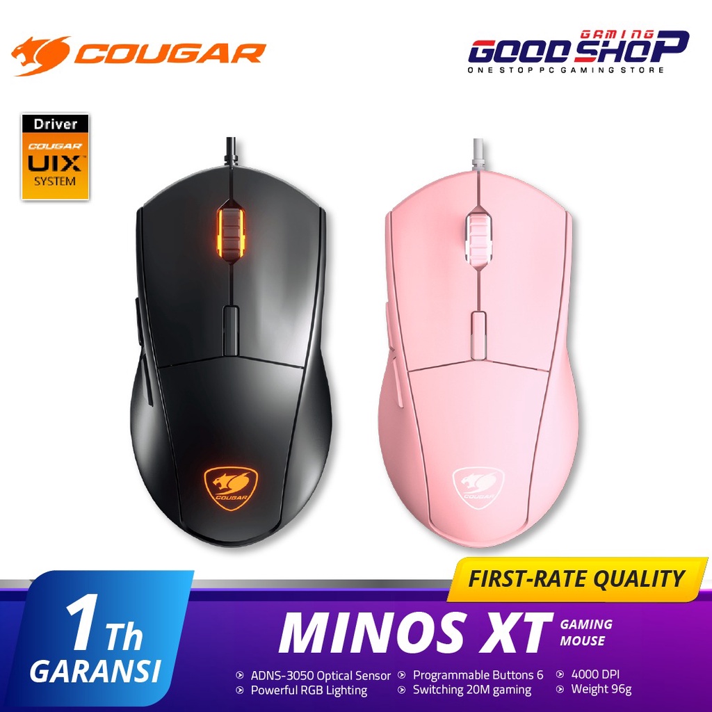 Cougar Minos XT RGB UIX™ - Gaming Mouse