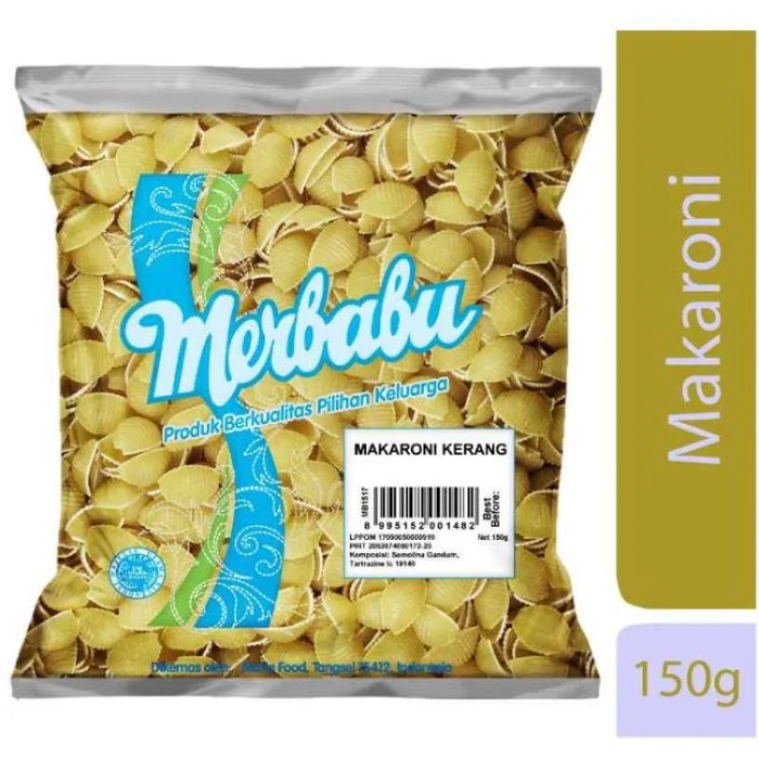 

Merbabu Makaroni Kerang 150 Gr