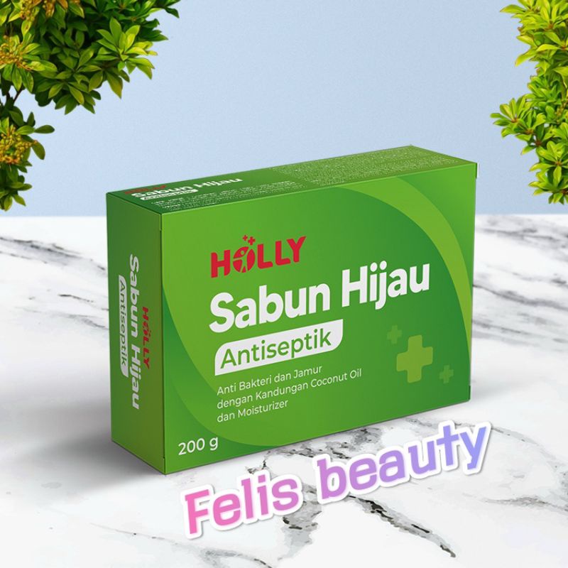 Holly sabun hijau 200g