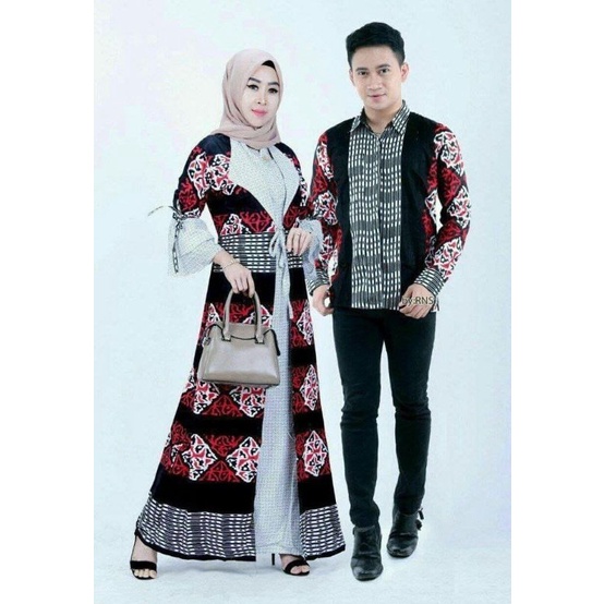 BATIK COUPLE/KEMEJA BATIK COUPLE/BATIK COUPLE KELUARGA LENGAN PANJANG/BATIK COUPLE SONGKET MERPUT