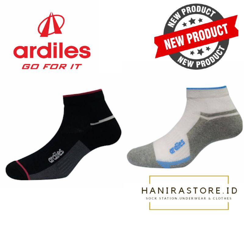 Ardiles Sport Socks - Kaos Kaki Olahraga Pria Wanita - Ankle Sport Sock - Premium Quality