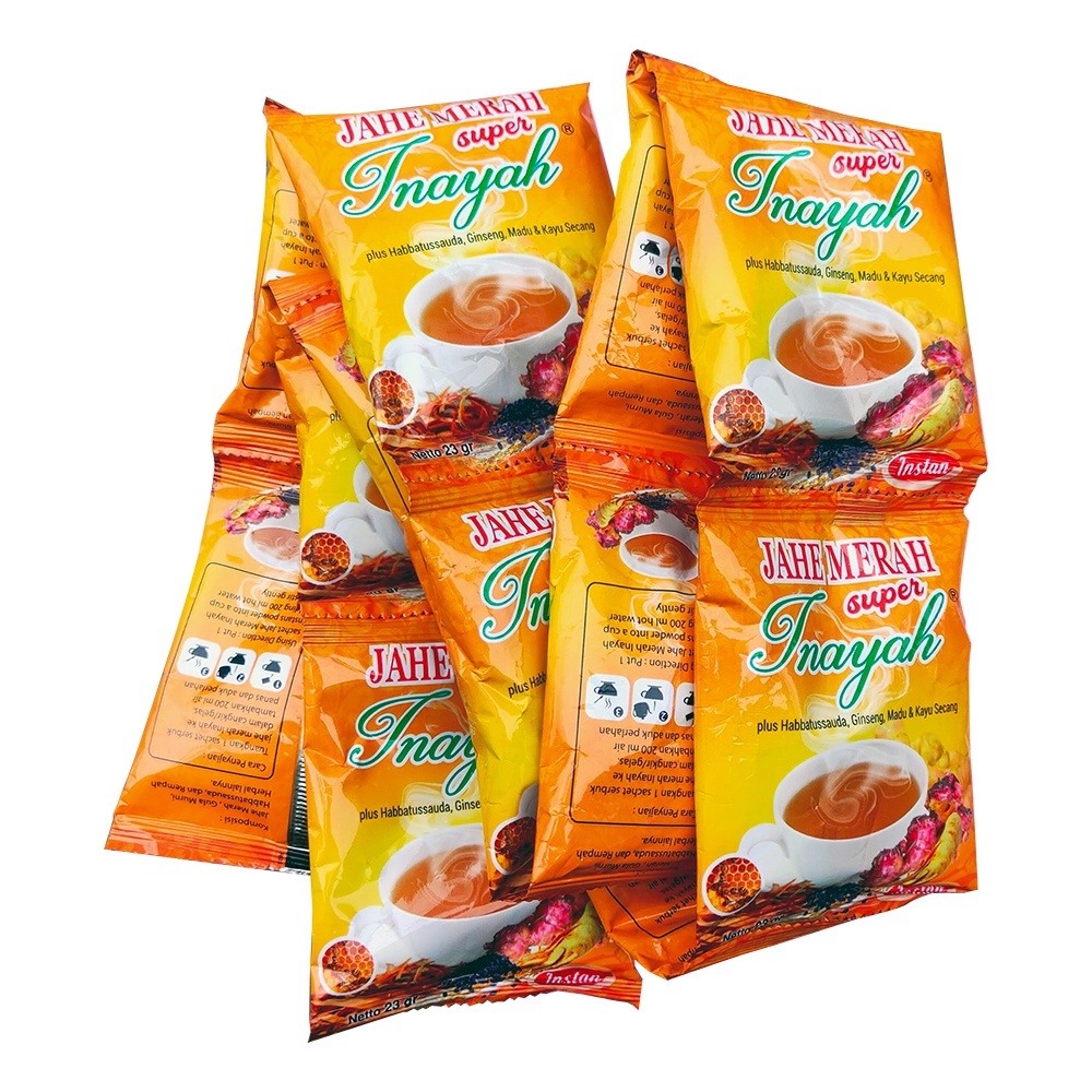 Ramuan Herbal Jahe Bubuk Instan Inayah Sachet Terampuh Kurma Muda Untuk Promil - Paket Lengkap Jamu 