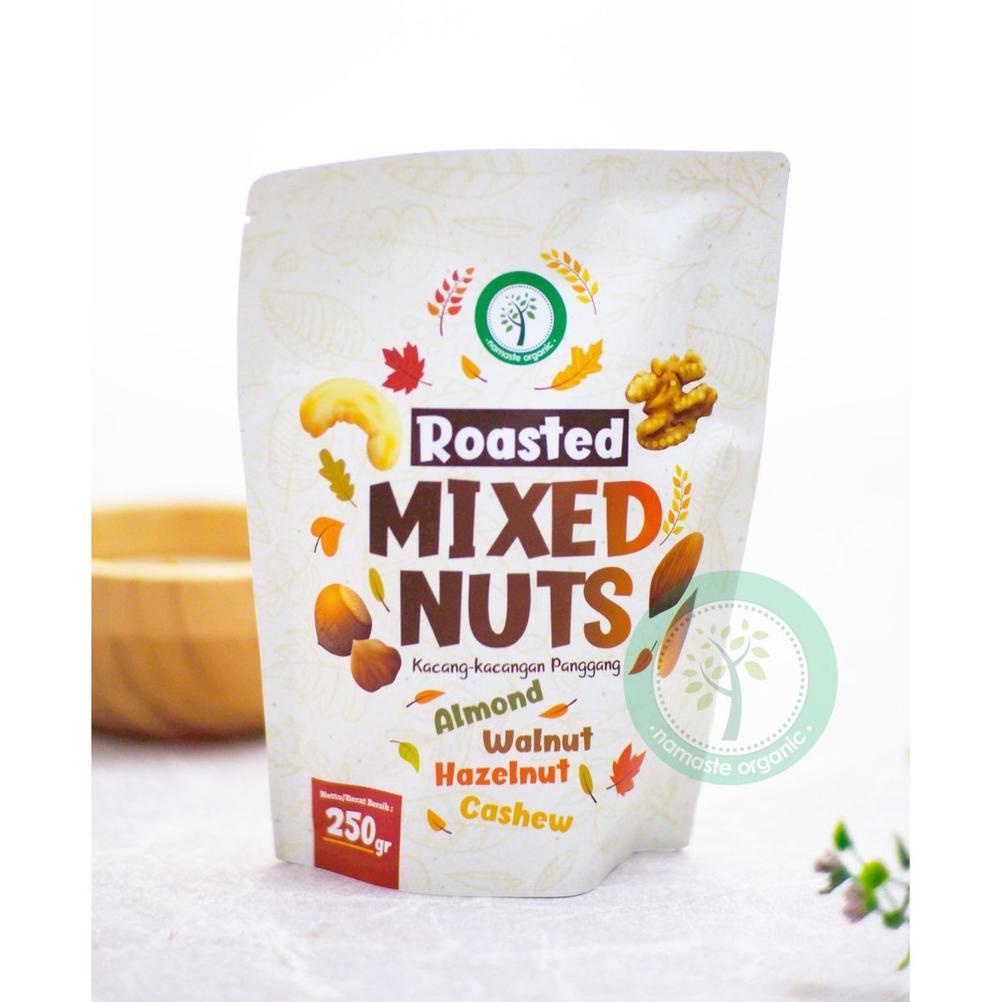 

[BAYAR DITEMPAT] ROASTED MIX NUT 250GR