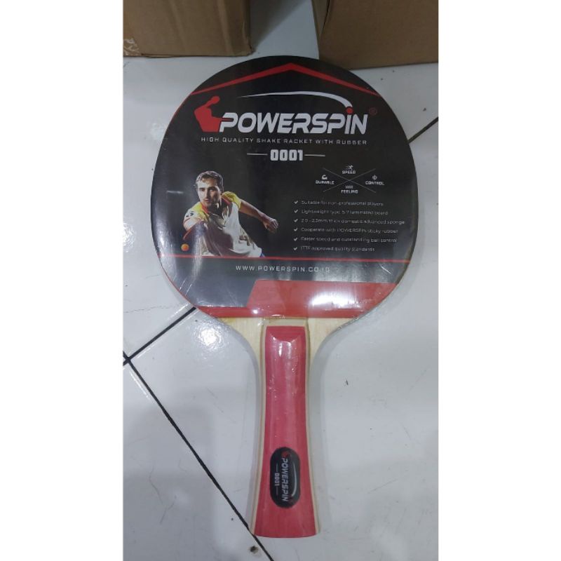 Bat Pingpong Bet Tenis Meja Powerspin 0001