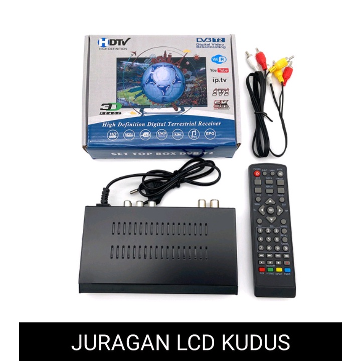 SET TOP BOX / STB DIGITAL DVB T2 HDTV STB ANTENA SUPER HD DVB-T2