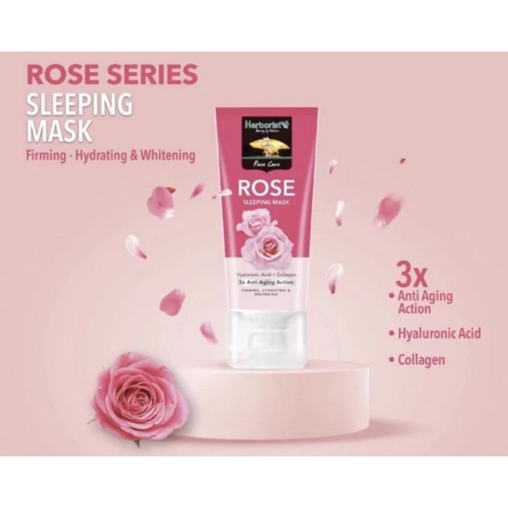 HERBORIST SLEEPING MASK ROSE 80GR