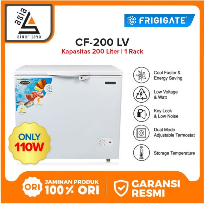Frigigate F-200 LV Chest Freezer 200 Liter