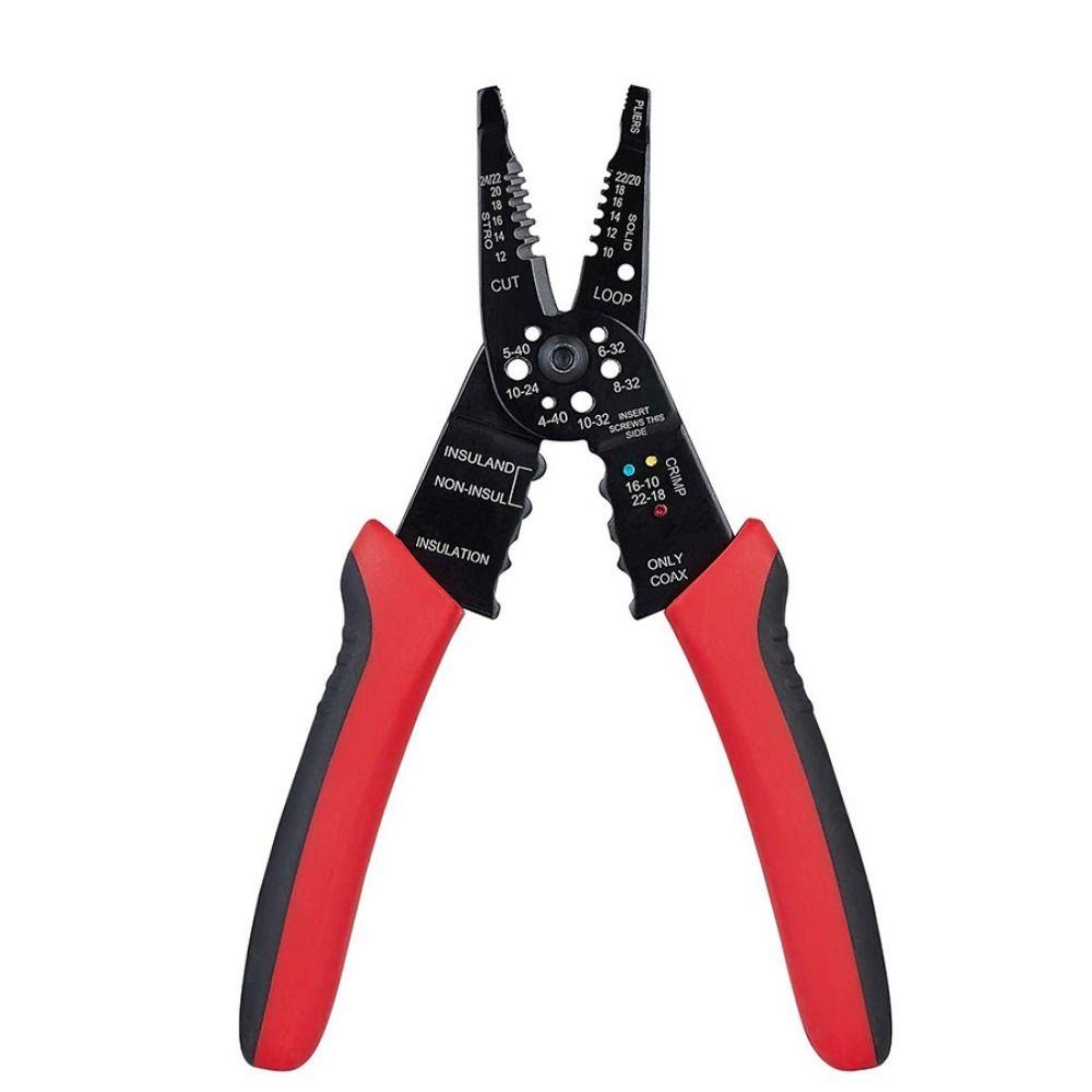 Lanfy Tang Kupas Kabel Multifungsi Tajam Automatic Stripping Wire Cutter Tang Alat Perbaikan Tukang Listrik Wire Crimping Stripper