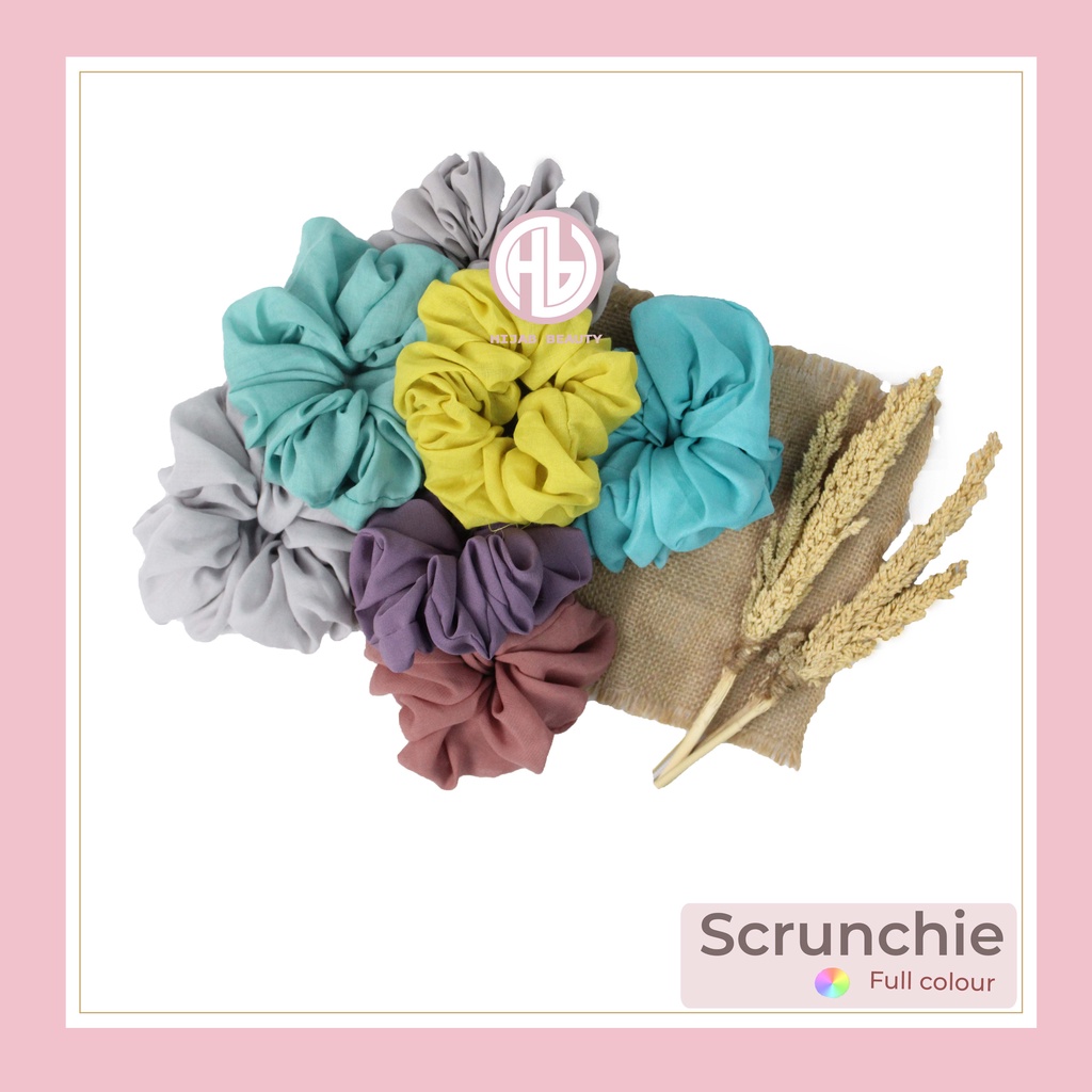 Ikat Rambut / Scrunchie / Cepol Hijab - Random