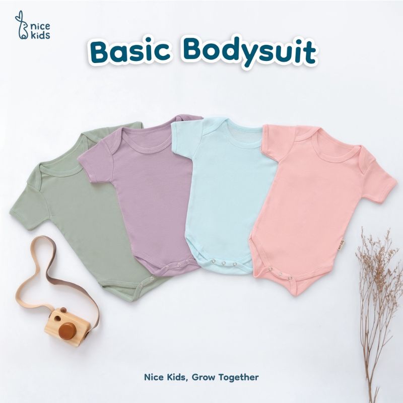 NICE KIDS - BASIC BODYSUIT - JUMPER ANAK - BODYSUIT BAYI - ROMPER BAYI
