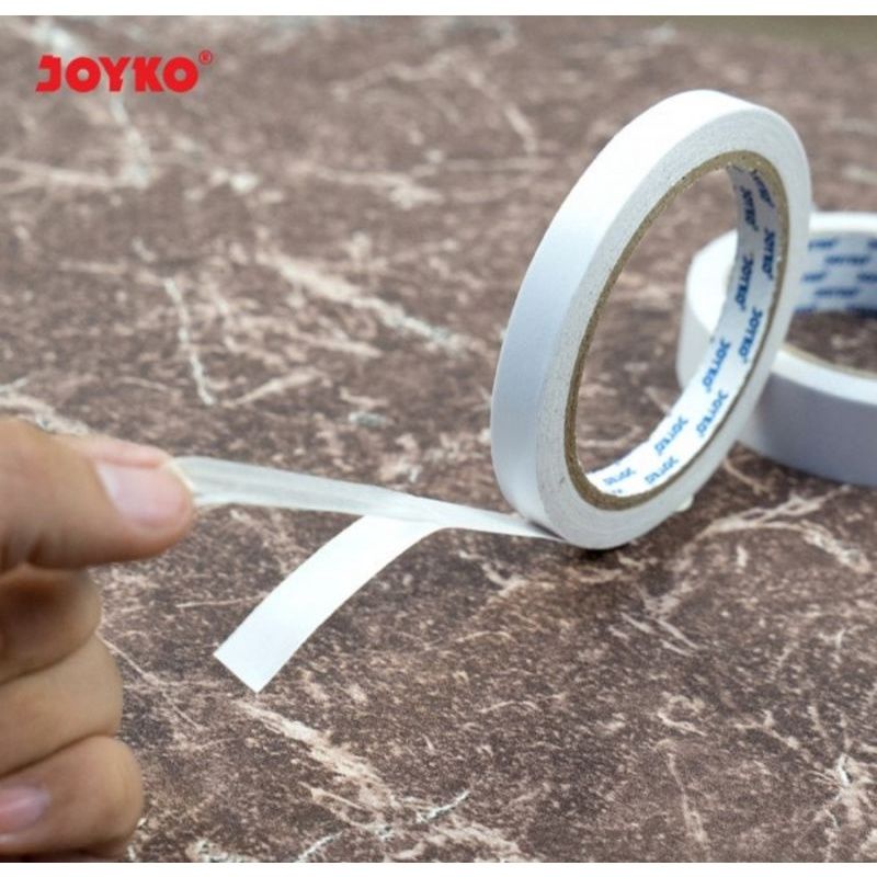 

DOBEL TAPE 1/2 IN JOYKO/DOBLE TAPE MURAH/DOBEL TAPE BERKUALITAS