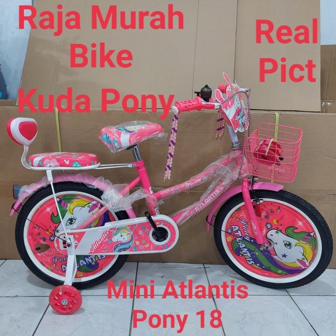 Sepeda Anak Mini Atlantis Pony 18 Sepeda Anak Perempuan Atlantis 18 #Original