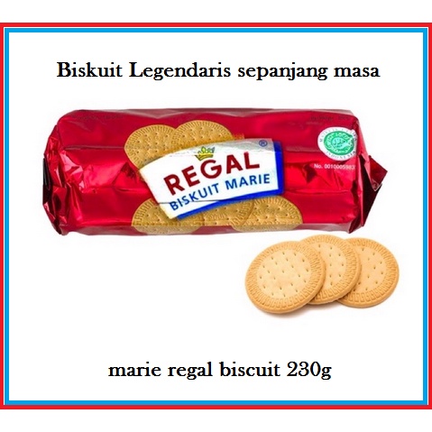 

Biskuit Marie Regal 250g | Roti Marie Legendaris sepanjang masa