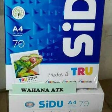 

Kertas Hvs SIDU A4 70 Gsm