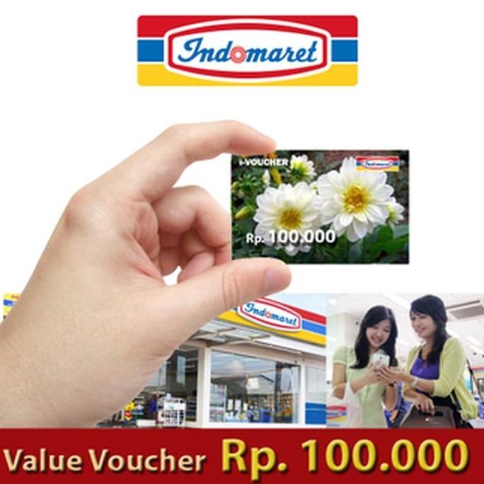 HRG DISKON Voucher Belanja Indomart Indomaret 25.000 / 50.000 /100.000