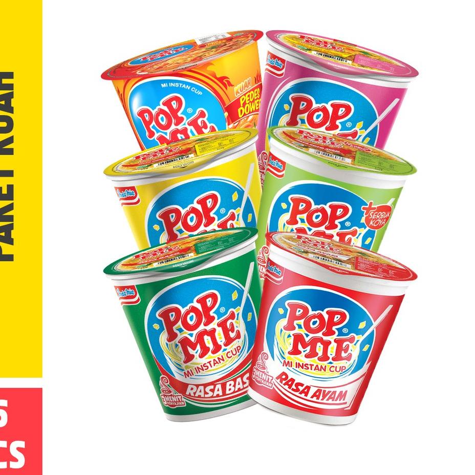 

Pop Mie Paket Kuah 6pcs 450gr