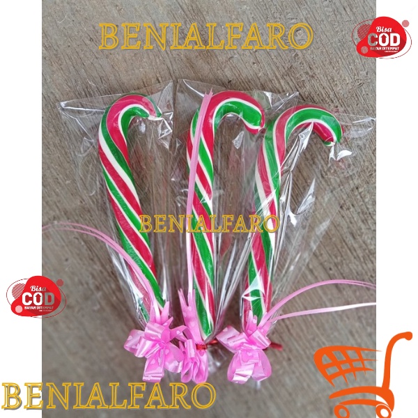 

✅Diamond Promo PERMEN NATAL PERMEN TONGKAT Permen Lolipop 8 cm Tongkat TONGKAT MINI - PERMEN LOLIPOP - SPESIAL NATAL MANIS