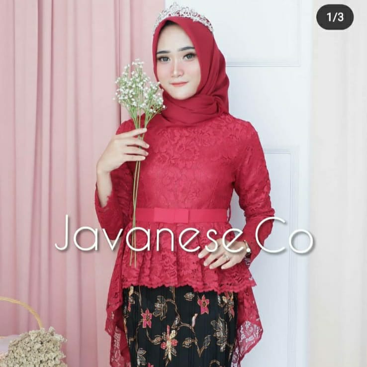 Kebayashopp PROMO terbaru atasan kebaya aurora brukat full furing warna NAVY atasan kebaya pinguin kebaya terlaris kebaya termurah kebaya wisuda kebaya kondangan kebaya pesta kebaya aurora pinguin kebaya moderen atasan aurora setelan kebaya aurora