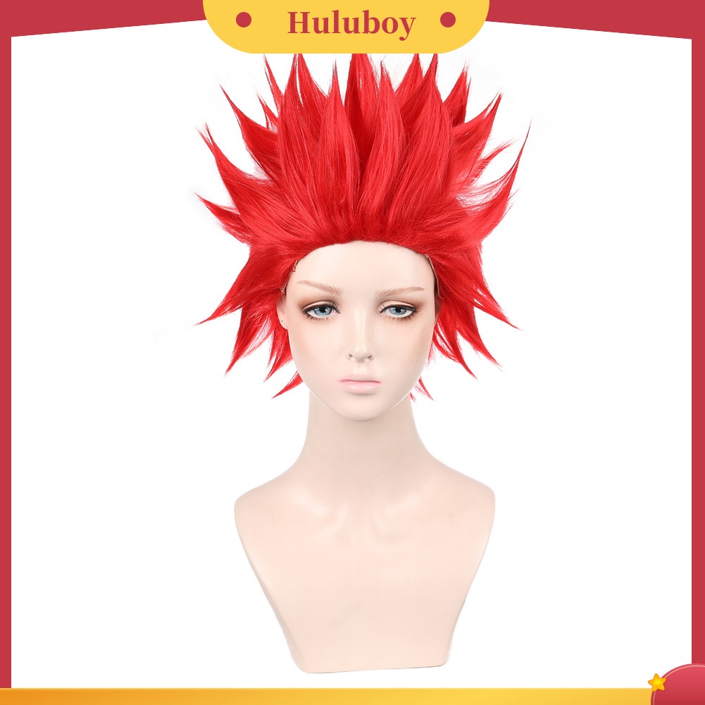 Wig Rambut Palsu Model Pendek Desain Kartun Untuk Unisex