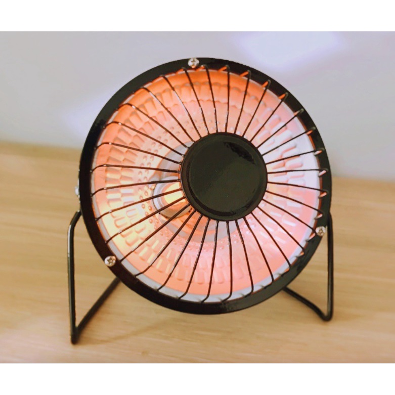Mini Heater 4 Inch Metal Pemanas Ruangan Elektrik Penghangat Ruangan 4 Inch Mini Heater