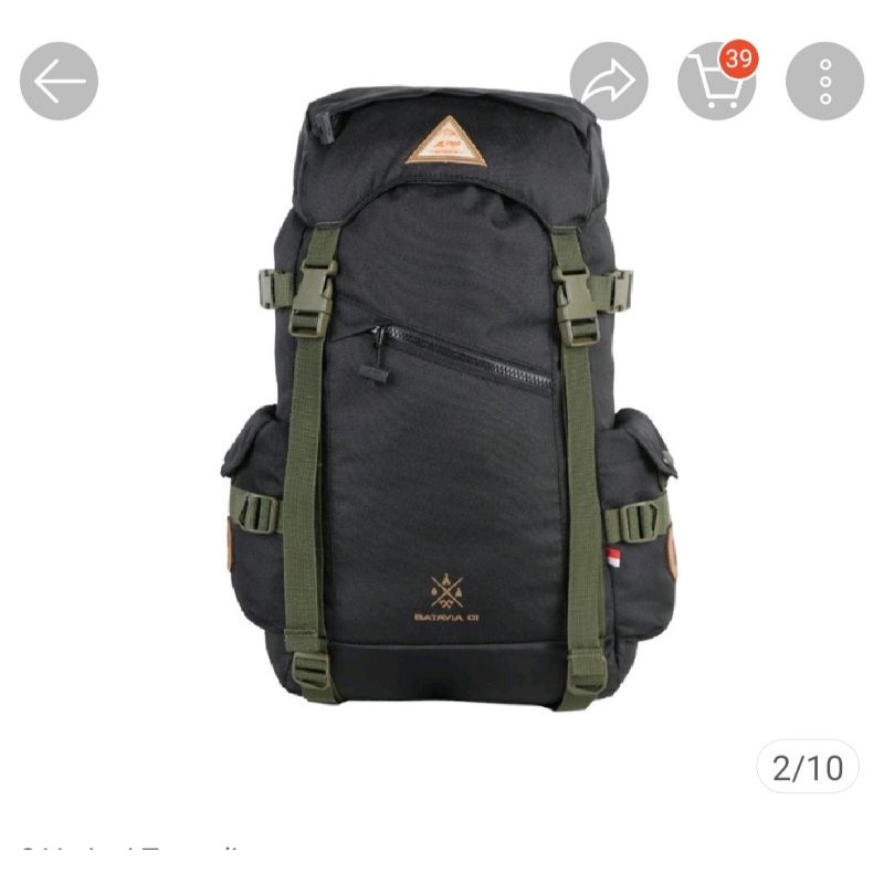 Tas Ransel Pria Rei Batavia Original+Raincover