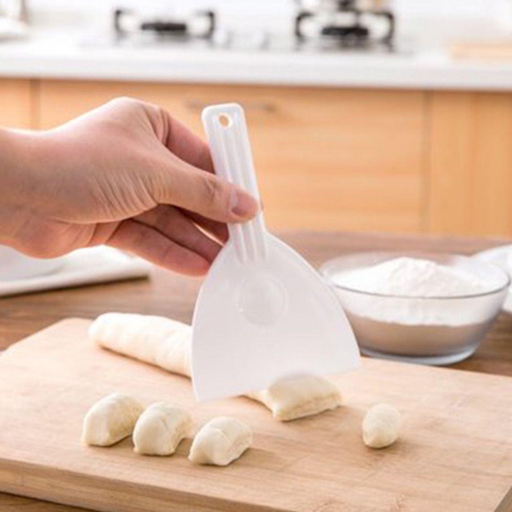 【 ELEGANT 】 Pemotong Adonan Baking Roti Icing Plastik Dengan Pegangan Chopper Serbaguna